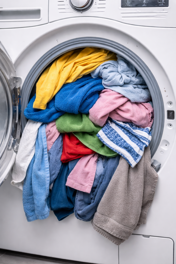 máquina de lavar roupa não centrifuga