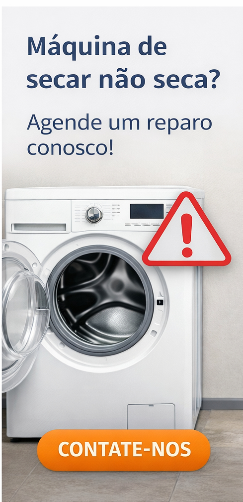 Máquina não seca